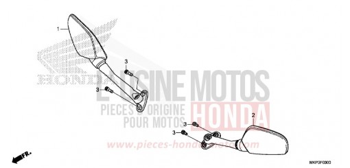 MIROIR CBR500RAN de 2022